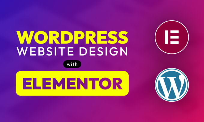 Gig Preview - Create wordpress website design and customization with elementor