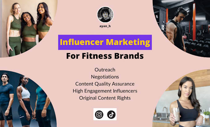 Gig Preview - Launch influencer marketing campaign for fitness brand