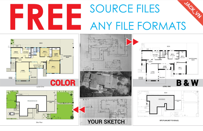 Gig Preview - Redraw floor plan for real estate agents, property manager, etc