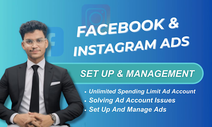 Gig Preview - Set up and manage your facebook ads and ig ads