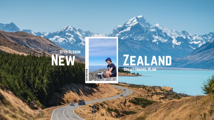 Gig Preview - Create an amazing travel itinerary for your new zealand trip