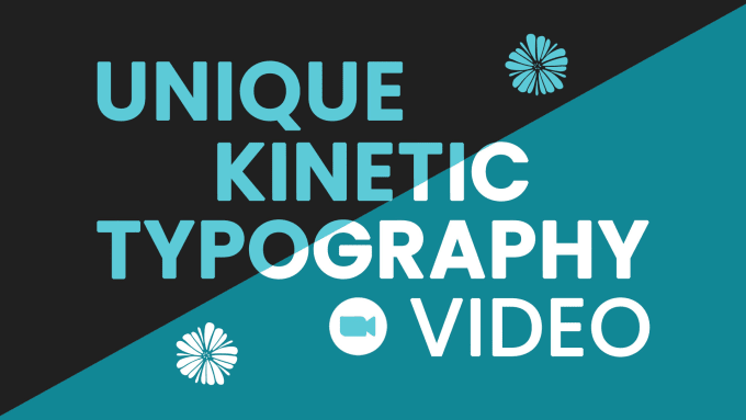 Gig Preview - Do create kinetic typography, text animation with motion graphic video