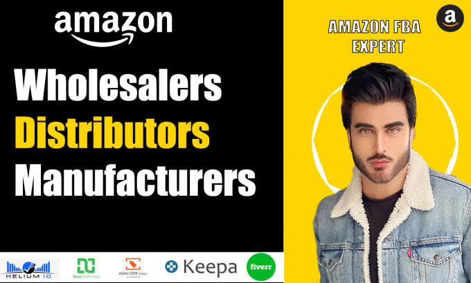 Gig Preview - Provide b2b wholesalers and distributors for amazon fba wholesale