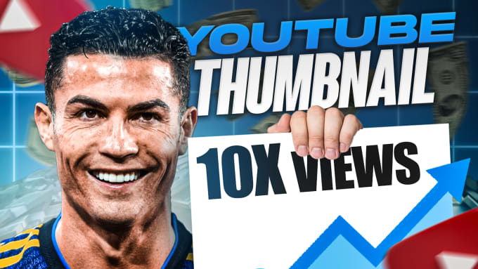 Gig Preview - Create a youtube thumbnail l miniatura