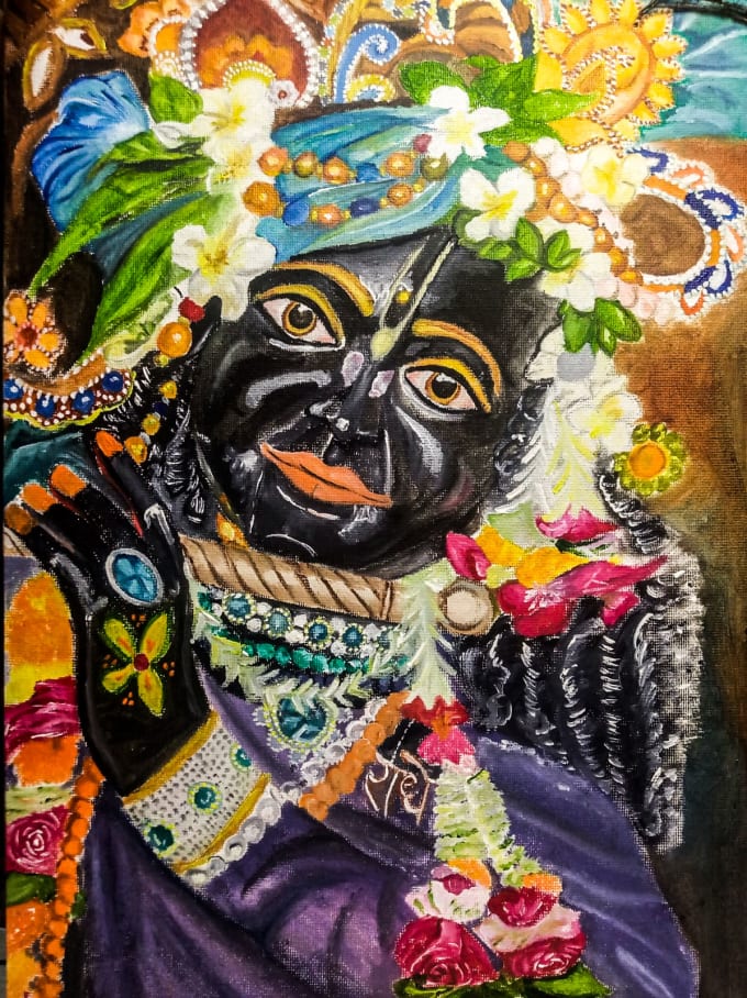 Gig Preview - Painting of lord krishna