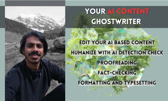 Gig Preview - Humanize your ai content, edit and rewrite to add human touch to chatgpt content