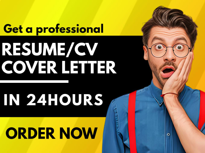 Gig Preview - Write a resume and cover letter for foreign jobs in 24hrs