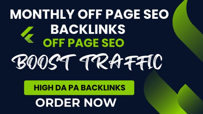 Gig Preview - Rank your website by monthly off page seo high da  backlinks