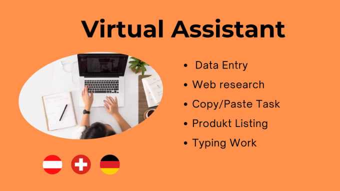 Gig Preview - Be your virtual assistant for data entry and web research