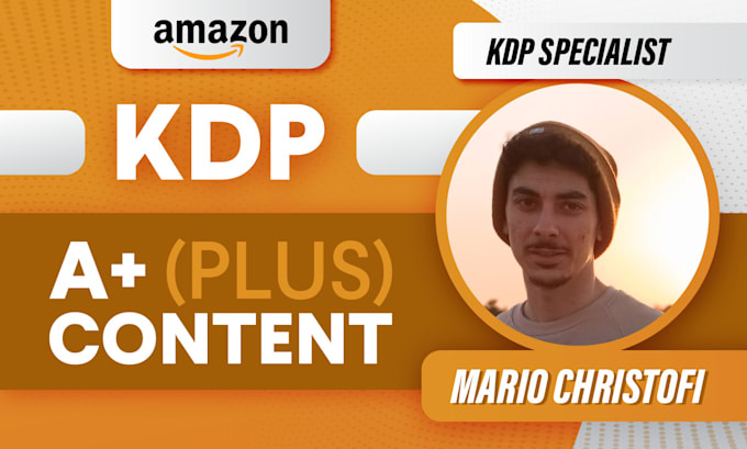 Gig Preview - Create high converting a plus content for amazon KDP