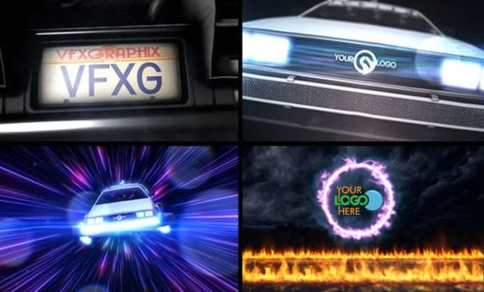 Gig Preview - Put logo and text on back to the future car video in 12hrs