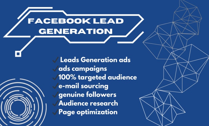 Gig Preview - Set up facebook lead generation ads for your business