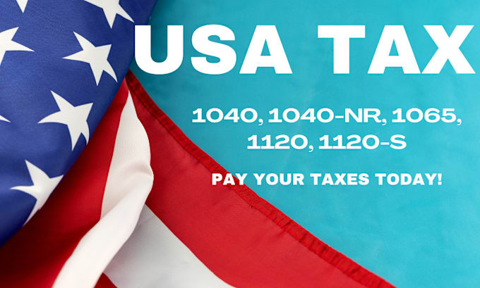 Gig Preview - Prepare and file USA tax, 1050, 1065, 1120 and 1120s