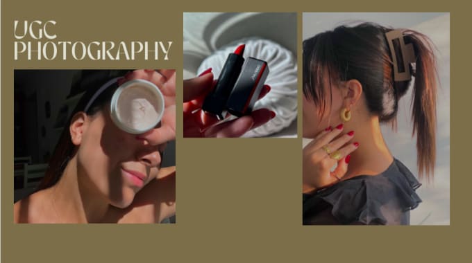 Gig Preview - Create a ugc video for your beauty brand or product