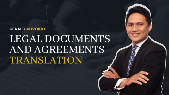 Gig Preview - Do legal translation for agreements and legal documents