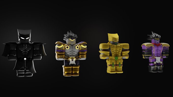 Gig Preview - Make any model for your roblox game