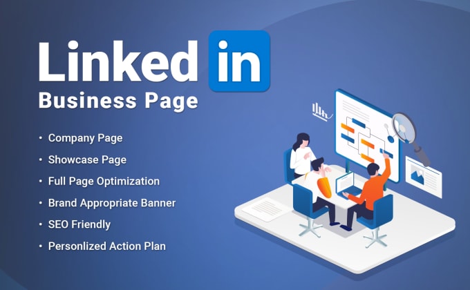 Gig Preview - Design a professional linkedin business page