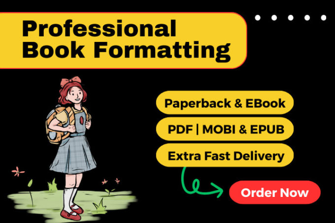 Gig Preview - Do kindle book formatting for amazon kdp, book formatting and publishing