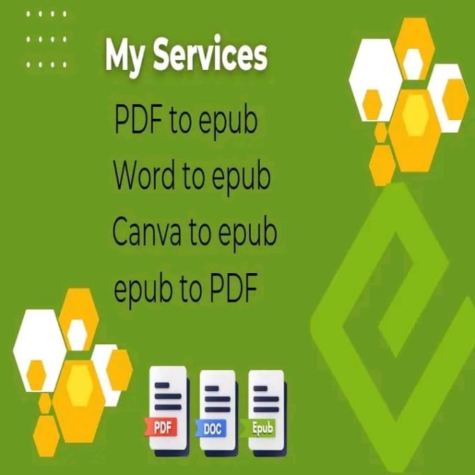 Bestseller - convert pdf to epub and epub to pdf and do ebook formatting