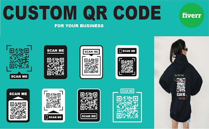 Gig Preview - Create a premium custom qr code for your business