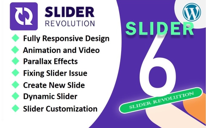 Gig Preview - Create revolution slider, smart slider, layer slider and fix any issue in 12 hrs