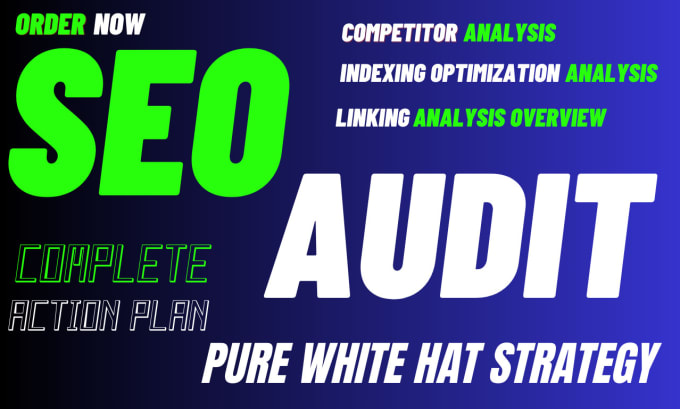 Gig Preview - Do comprehensive indepth SEO audit for your website