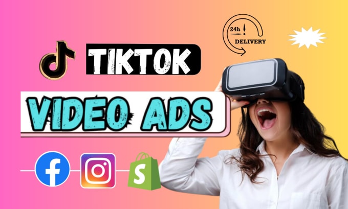 Gig Preview - Create customized tik tok video ads, dropshipping video ads