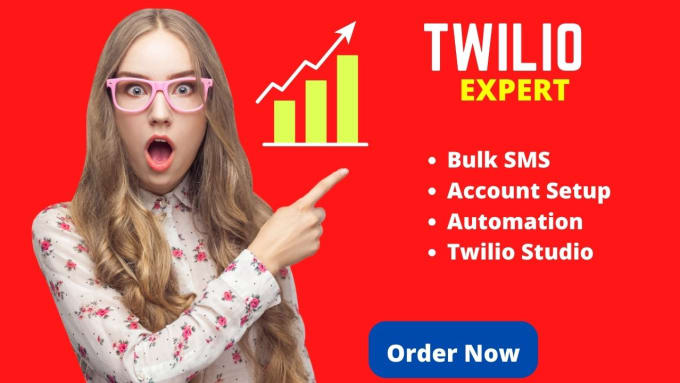 Gig Preview - Build twilio sms,bulk sms, autoresponder, twilio lead connector gohighlevel