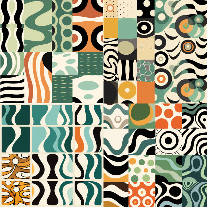 Gig Preview - Create seamless pattern collection for fabric or home decor