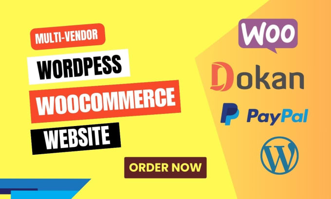 Gig Preview - Build wordpress woocommerce, multi vendor ecommerce website with dokan pro, wcfm