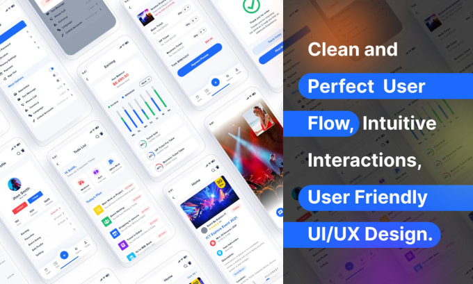 Gig Preview - Do a user centric UX and UI design for your business and digital product