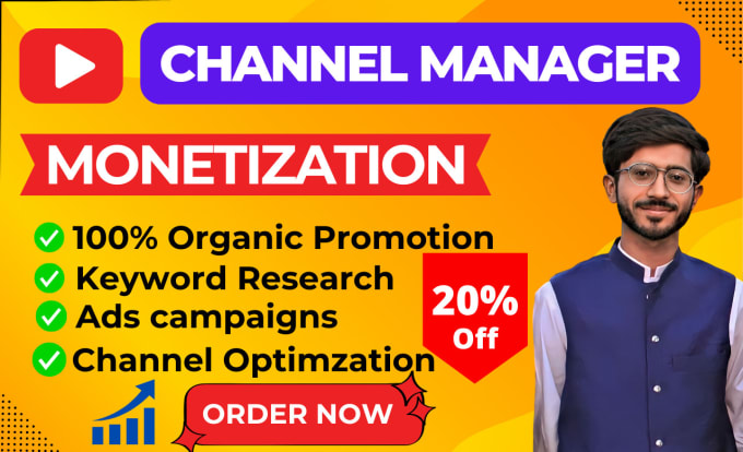 Bestseller - be youtube channel management, optimization and monetization expert