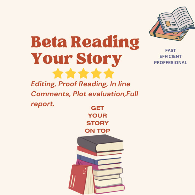 Gig Preview - Beta read your essay,blog entry,article