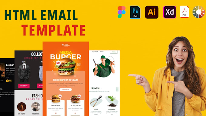 Gig Preview - Design responsive email template