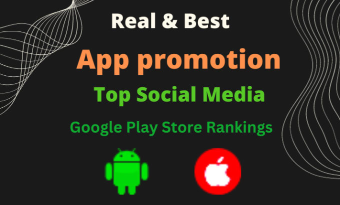 Gig Preview - Organic app install, app promotion and game best marketing