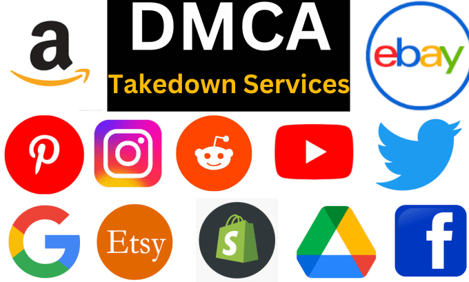 Bestseller - takedown copyright content from reddit,google,tiktok,fb,ig,yt under dmca report