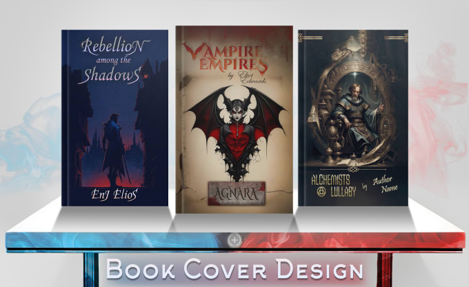 Gig Preview - Do a fantasy, romance, scifi, horror book cover design or design KDP ebook cover