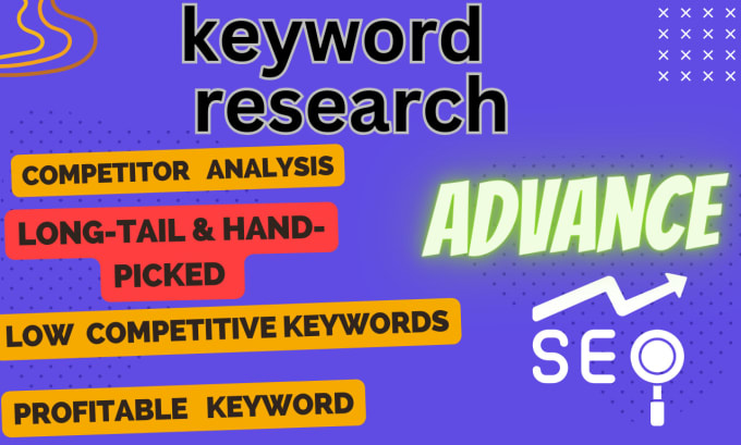 Bestseller - do SEO keyword or neche research and competitor analysis