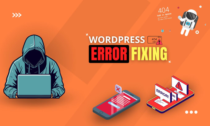 Gig Preview - Fix wordpress, error 403, 404, 500, 503, and critical errors