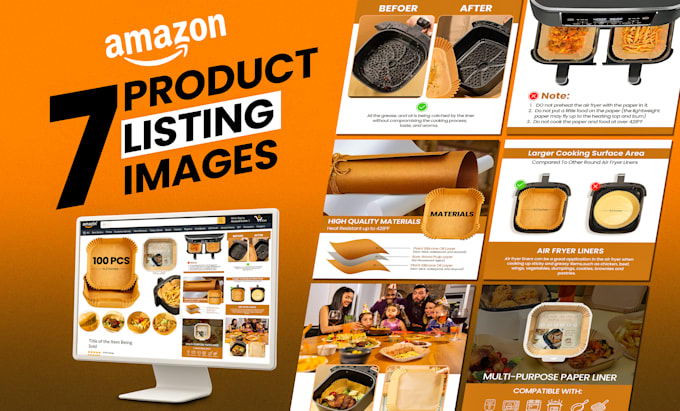 Gig Preview - Design stunning amazon a plus content listing images and brand story