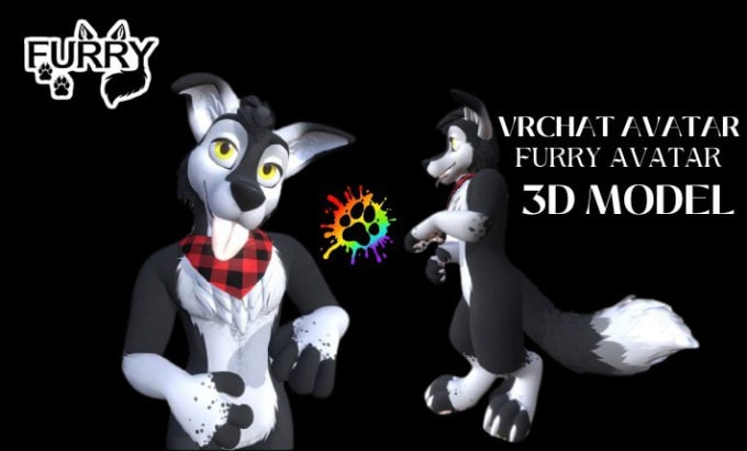 Do vrchat avatar, fursona, furry avatar, nsfw 3d model for vtuber, vrchat,  vr by Hayomhideavatar