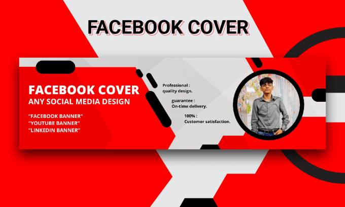 Gig Preview - Design facebook, youtube, twitter banner, header or social media banner design