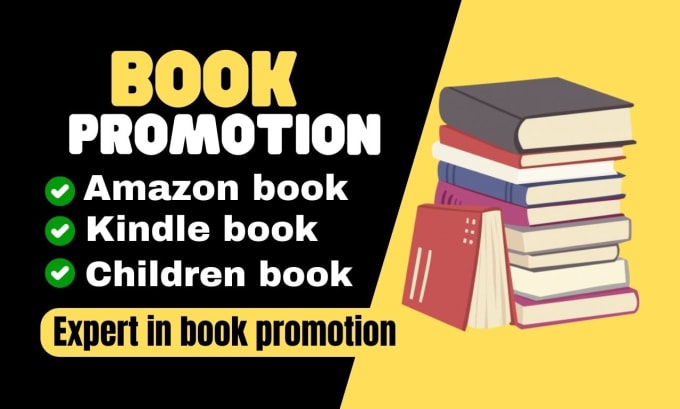 Gig Preview - Do amazon book promotion, ebook, and kindle book marketing