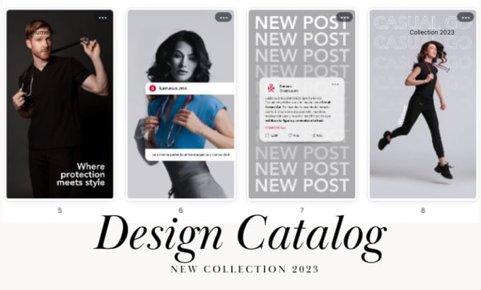 Gig Preview - Design a catalogue for your clothing business