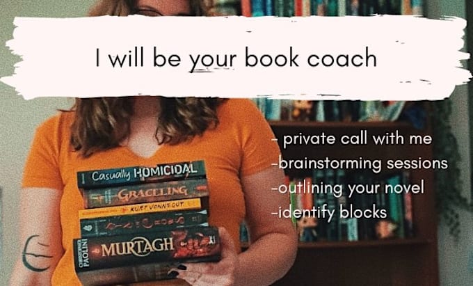 Gig Preview - Be your book coach