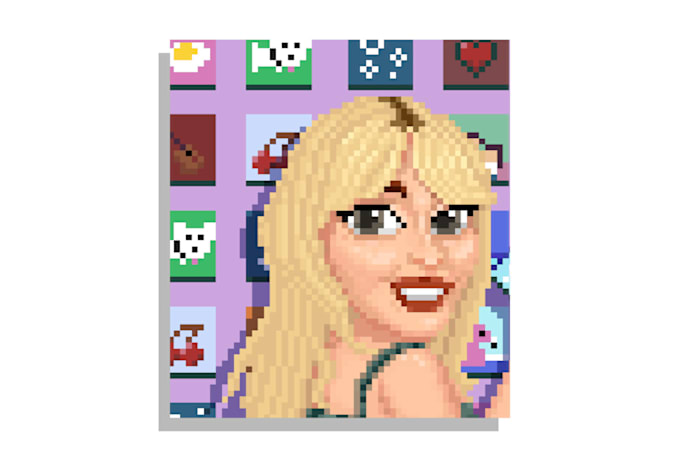 Gig Preview - Turn you into pixel art from a photo