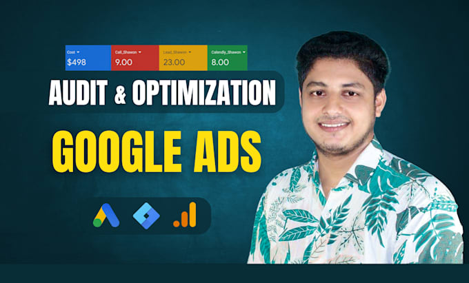 Gig Preview - Audit and optimize your google ads PPC campaign for better performance