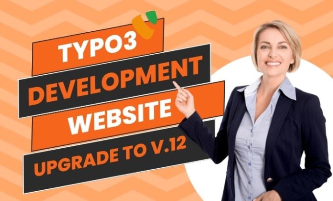 Gig Preview - Develop your typo3 website and upgrade from 6x to 13x