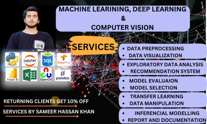 Bestseller - do machine learning ,deep learning , computer vision task