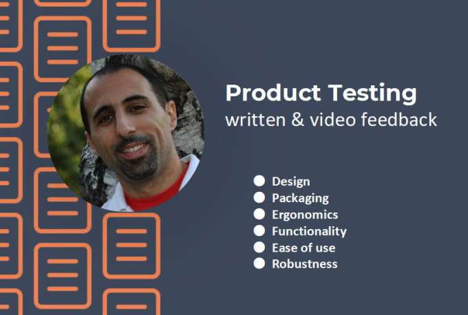 Bestseller - test your product quality and write about it